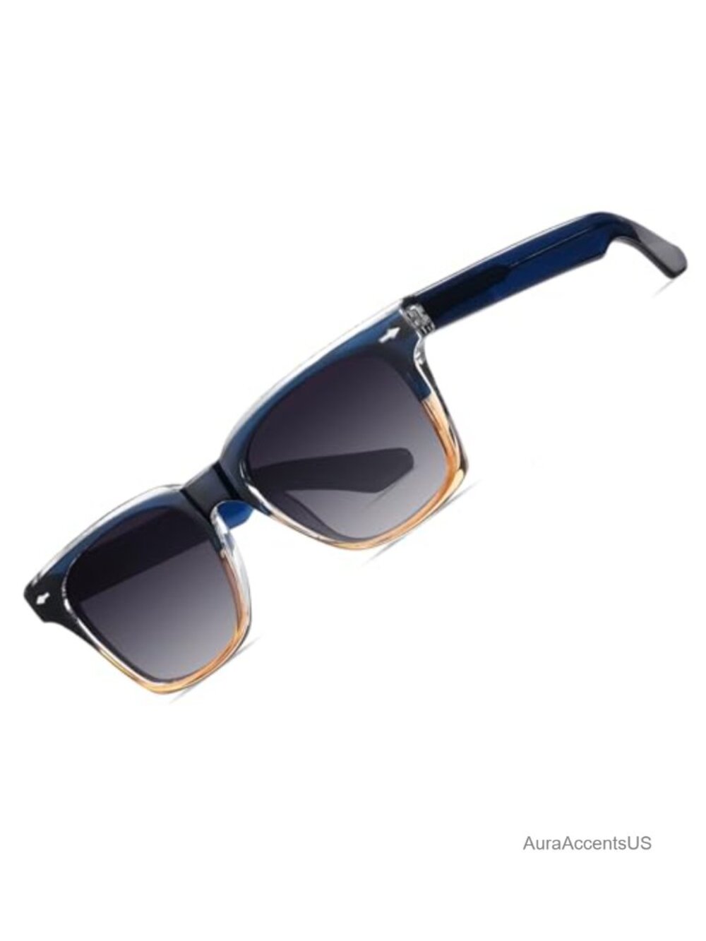 Retro Polarized Sunglasses for Men UV400 TAC Square Full Frame